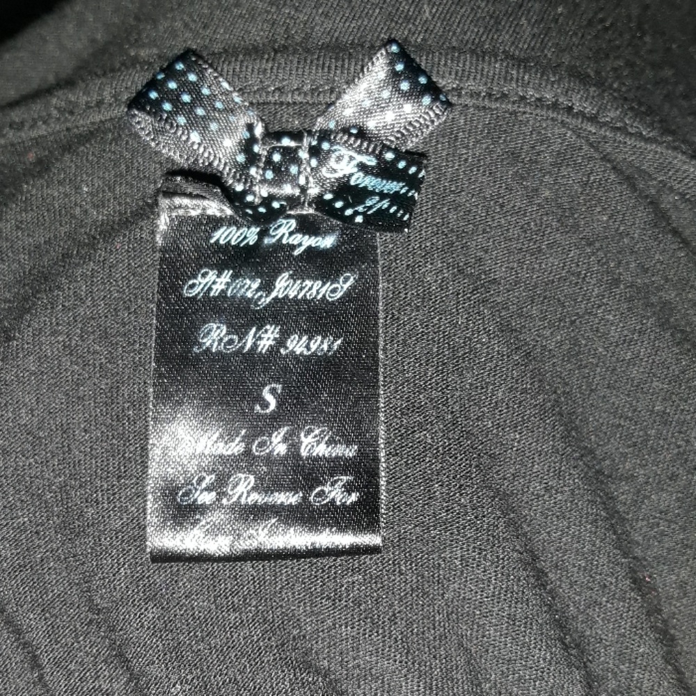 Black dress with shoulder ties - Picture 5 of 5